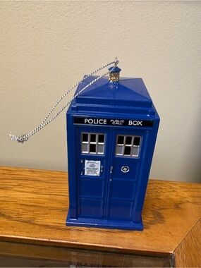 Doctor Who Tardis Christmas Ornament